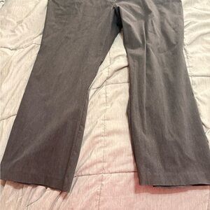 Lane Bryant Gray Flare Pants